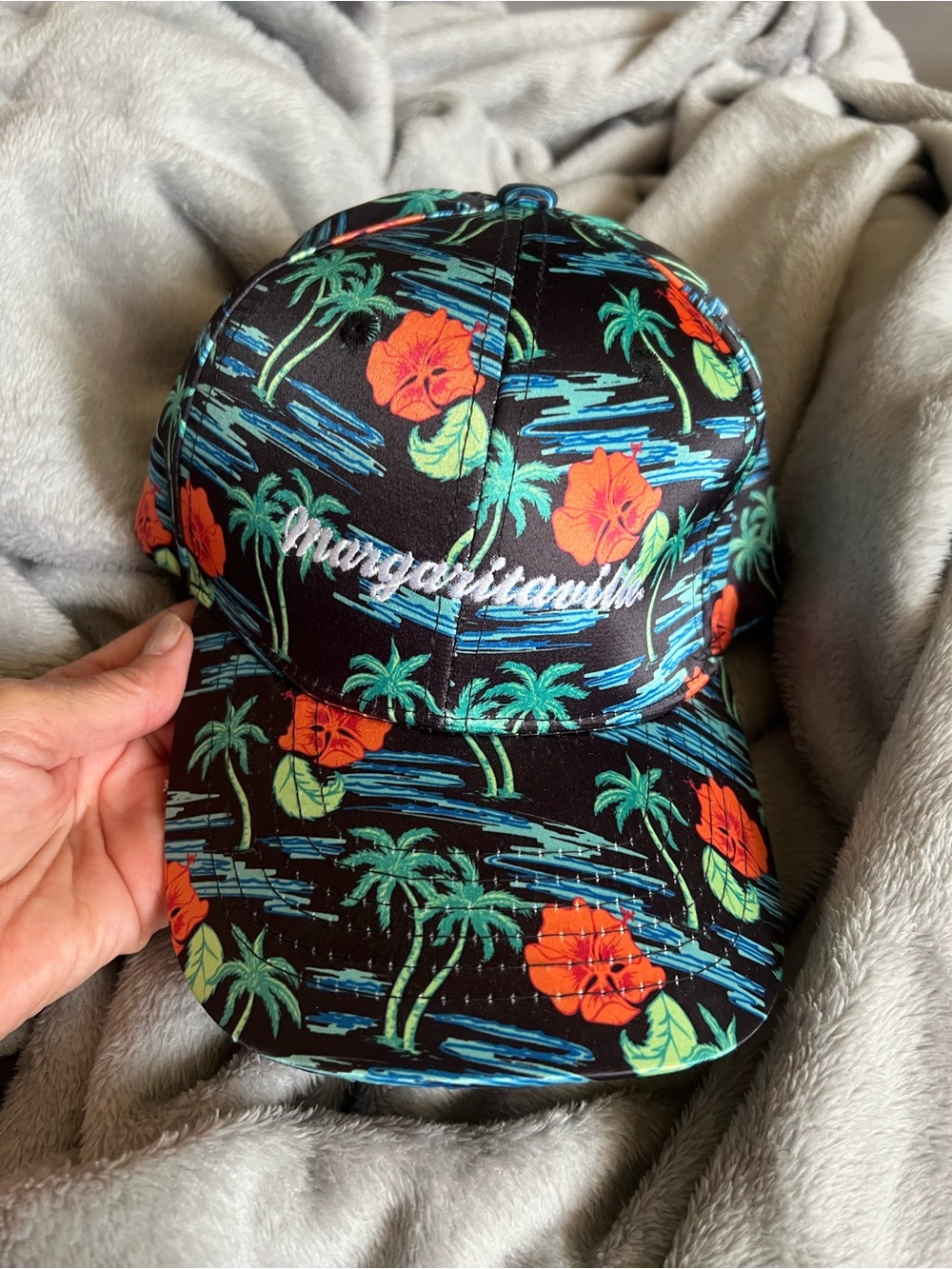 Margaritaville Tropical Adjustable Hat, excellent condition